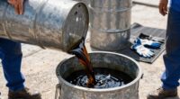 proper hydraulic waste disposal
