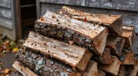properly dispose of unusable firewood