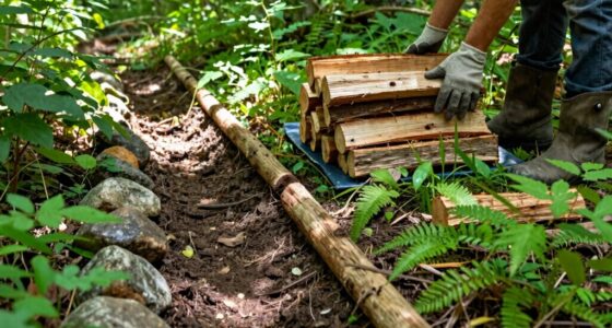 protect soil during firewood collection
