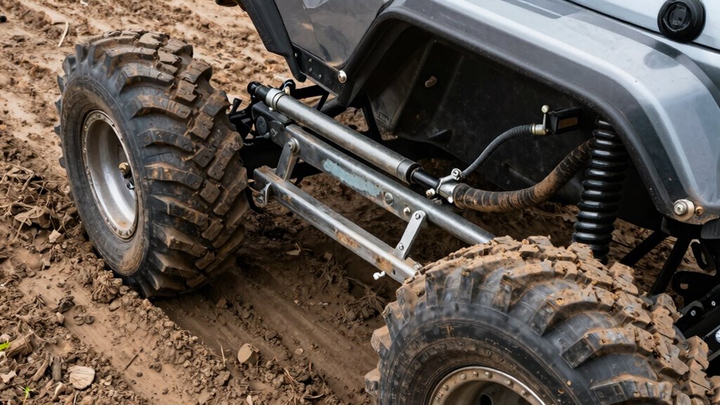 rough terrain splitter features