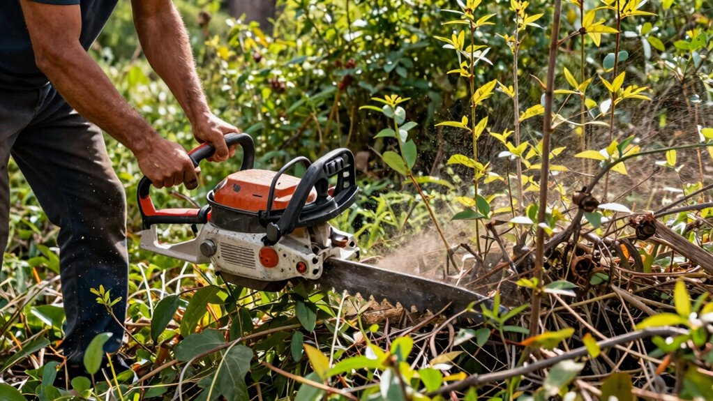 safe effective brush clearing