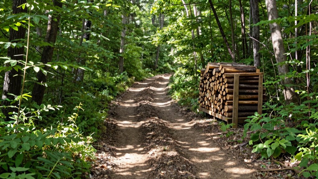 safe firewood work paths
