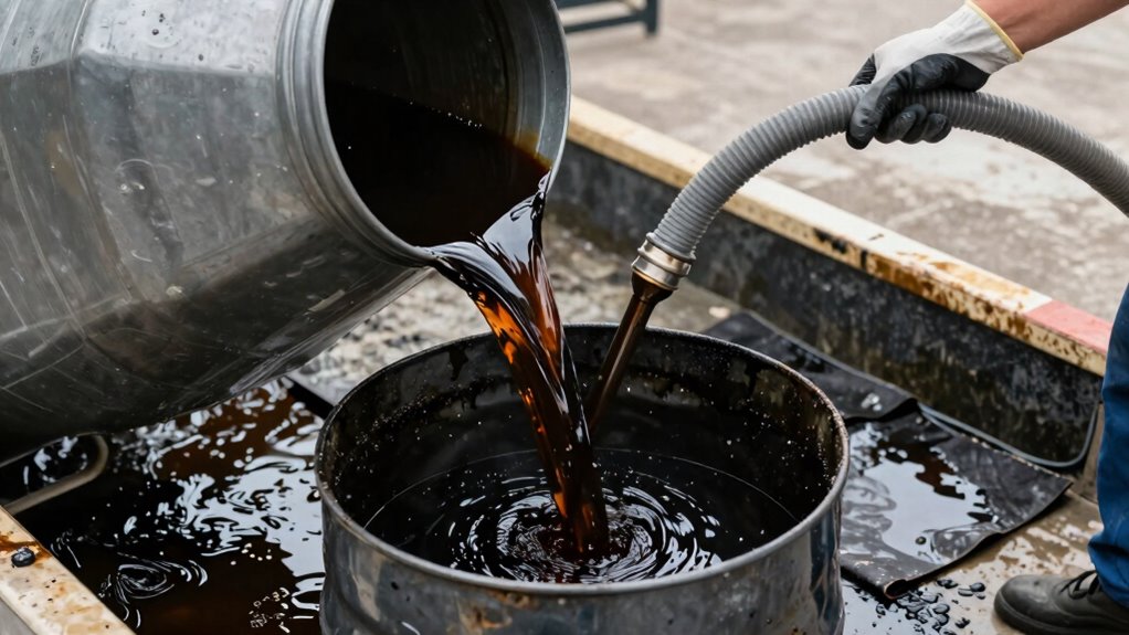 safe hydraulic waste management