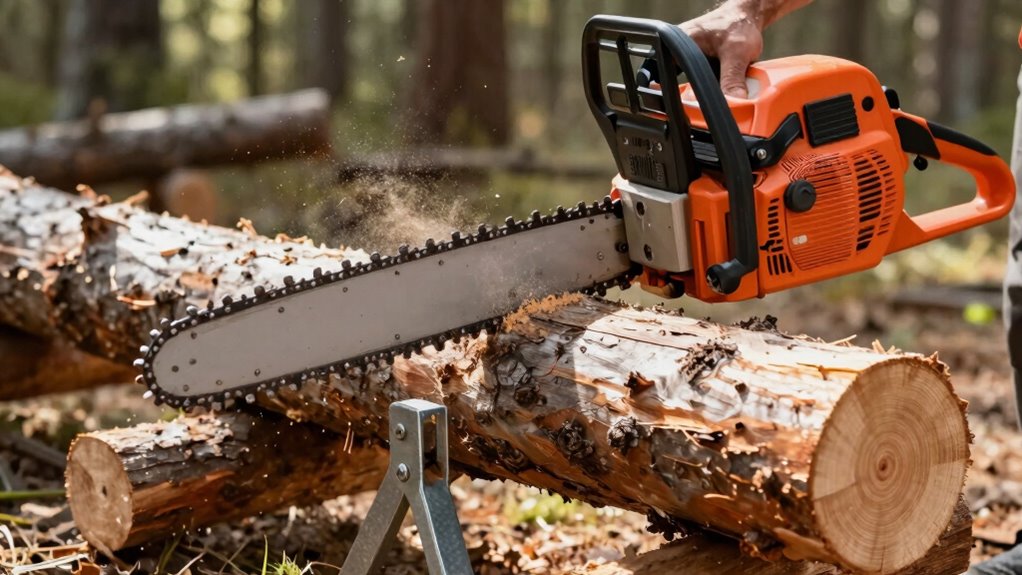 safe stable log cutting equipment