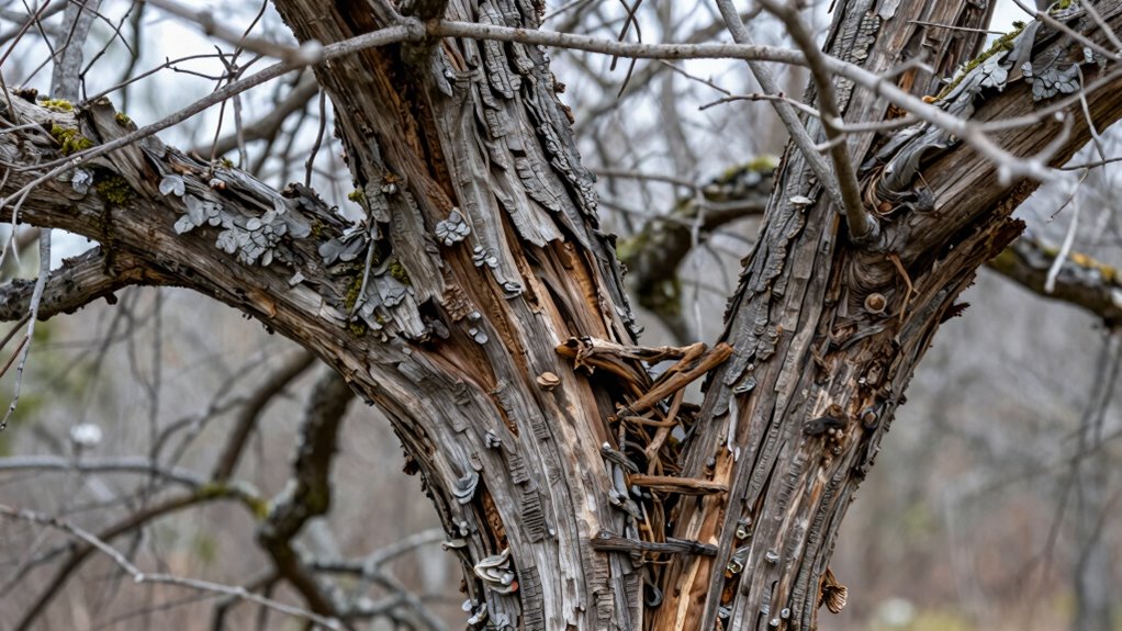seasoned dry healthy bark