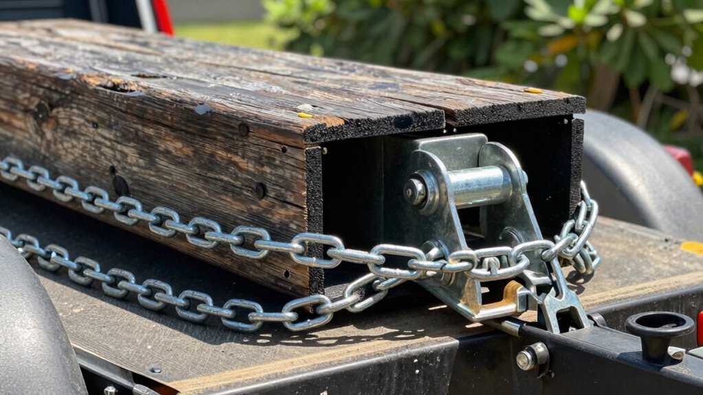 secure towable splitter properly