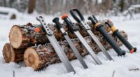 selecting cold weather wood splitter