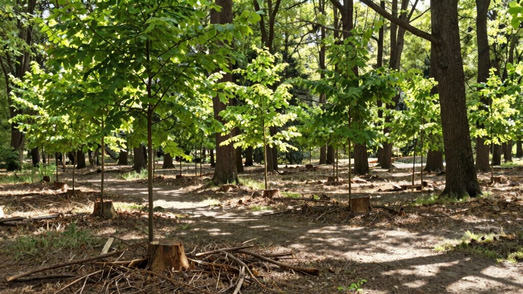 strategic thinning promotes forest health