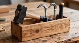 tool caddy for outdoor tools