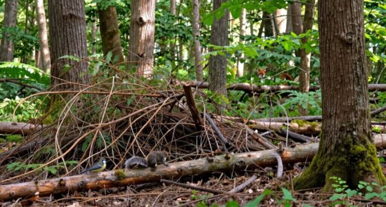 using brush piles benefits wildlife