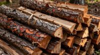 utilize bark and firewood waste
