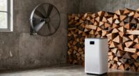 ventilation options for firewood