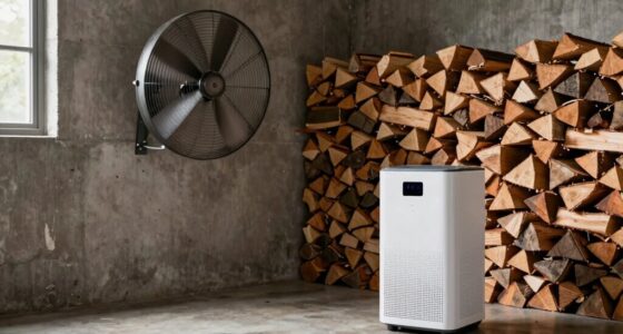 ventilation options for firewood