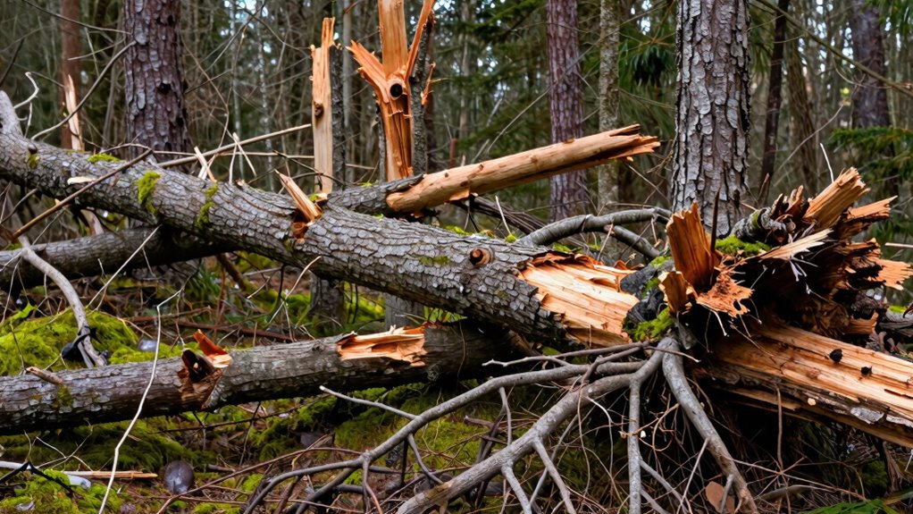 windthrow tree stabilization strategies