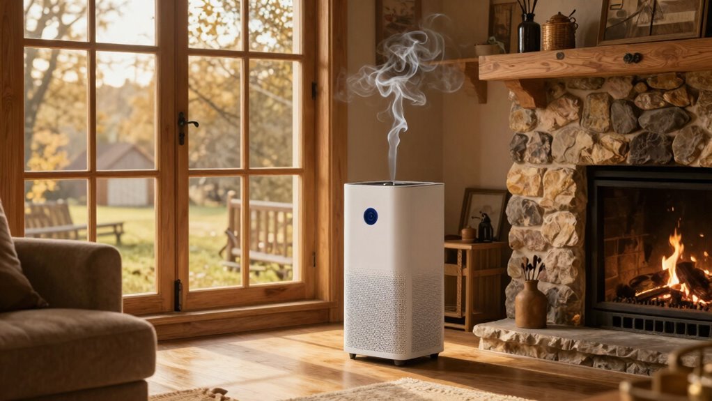 wood smoke indoor air quality