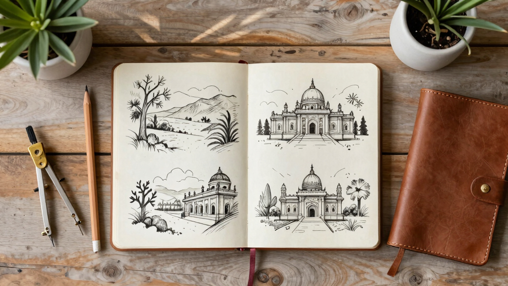 An Englishwoman Who Sketched India Before Photography Took Hold