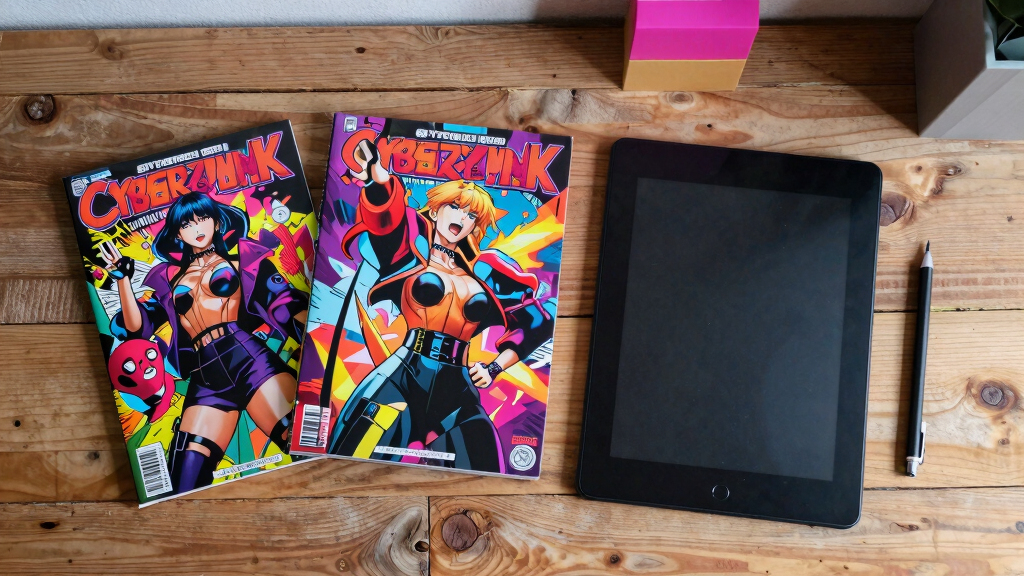 Cyberpunk Comics, Manga And Graphic Novels