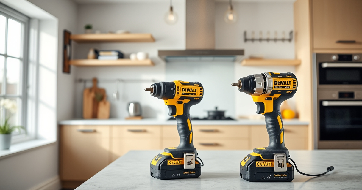 DEWALT XR Impact Driver vs DEWALT Brushless Drill: Full Comparison