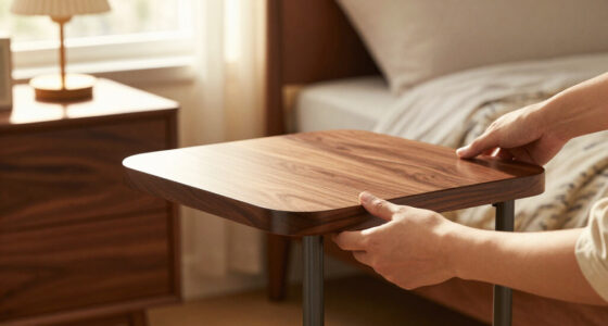 I Upgraded My Old Nightstand With Article’s Stylish Side Table (It Has So Much Storage!)