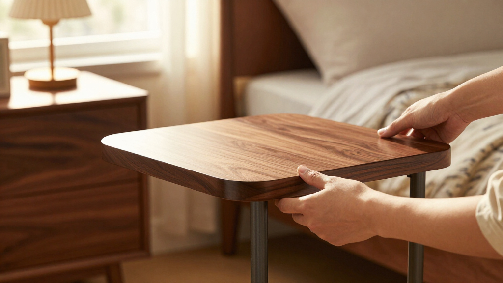 I Upgraded My Old Nightstand With Article’s Stylish Side Table (It Has So Much Storage!)