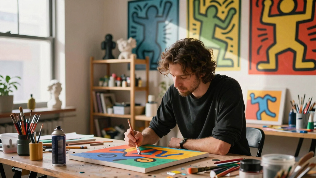 Keith Haring In Rome: Over 140 Works At Museo Di Roma, Palazzo Braschi - inItaly