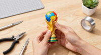The Artist Sculpting World Cup History Out of Gum Wrappers