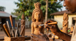 Yoruba Goddess Honored with New Sculptures in Ọṣun-Òṣogbo Grove