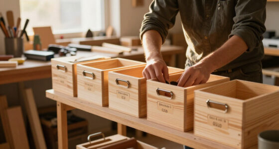 13 Best Woodworking Storage Organization Bins in 2026