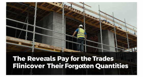 The Reveals Pay for the Scaffolding: Finishing Trades Discover Their Forgotten Quantities