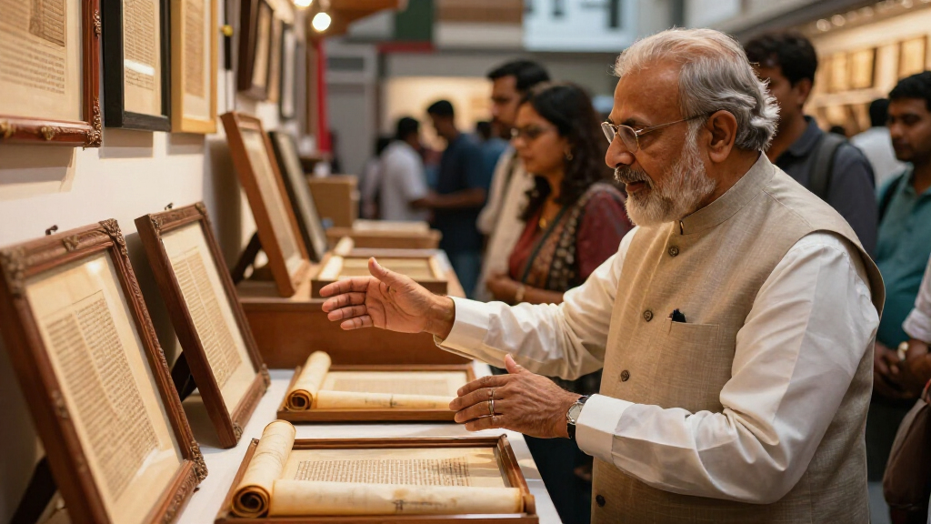 HM Amit Shah Inaugurates A Specially Curated Exhibition Of Manuscripts In Mumbai - News On AIR
