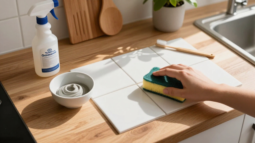 I Tried 3 DIY Grout Cleaners — And This One Simple Trick Blew Me Away