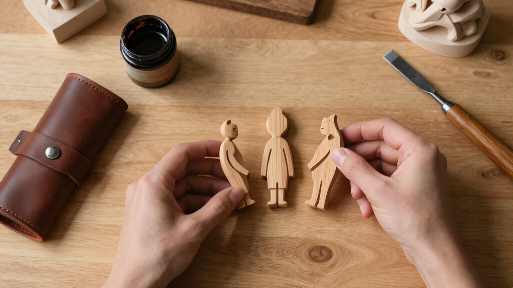 Through Carved Wooden Assemblages, Daniel Minter Communes With The Spiritual