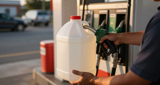 Why People Are Bringing Empty Milk Gallons To The Gas Station