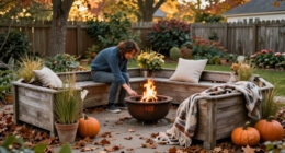 4 Ways I’m Transitioning My Garden Into A Cosy Outdoor Living Space For Autumn