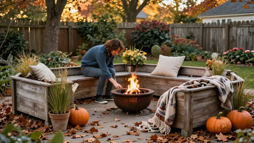 4 Ways I’m Transitioning My Garden Into A Cosy Outdoor Living Space For Autumn