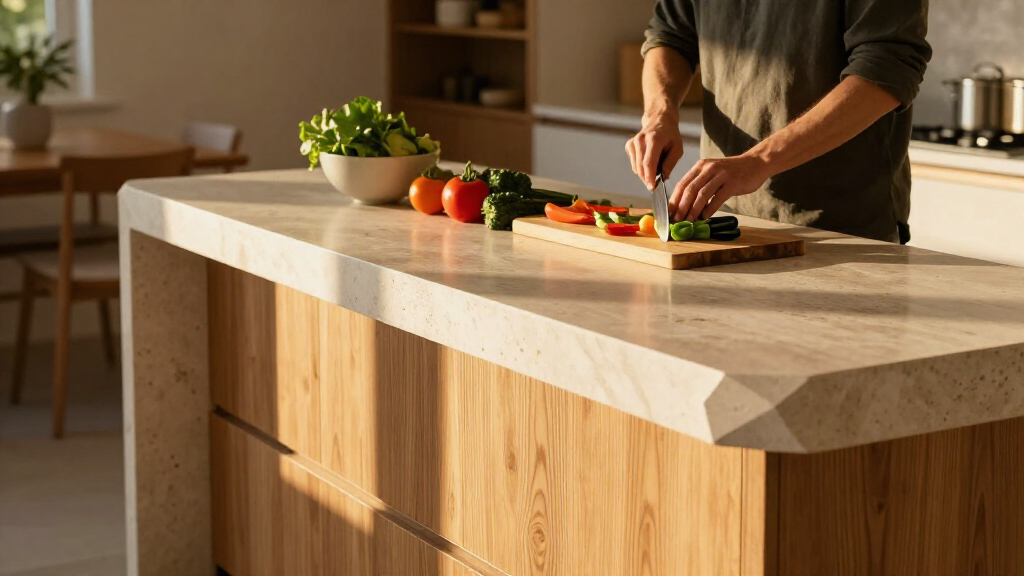 Designers Say Shapely, Angular Kitchen Islands Don't Just Look Good — They Can Improve The Flow Of Your Space, Too