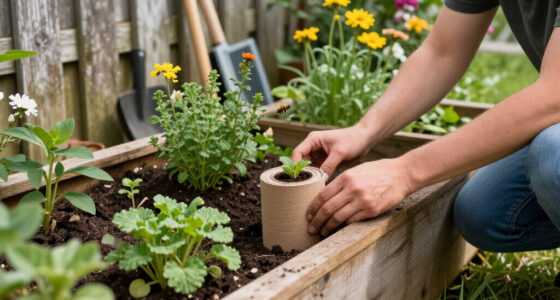 Don't Toss Old Toilet Paper Rolls: Use Them To Create A Bee-Friendly Garden