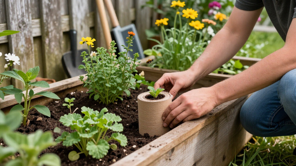 Don't Toss Old Toilet Paper Rolls: Use Them To Create A Bee-Friendly Garden