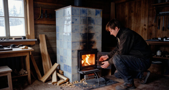 Forget Conventional Woodburners, These Centuries-Old Swedish Ceramic Stoves Aren't Just More Efficient, They Make A Better Design Centerpiece