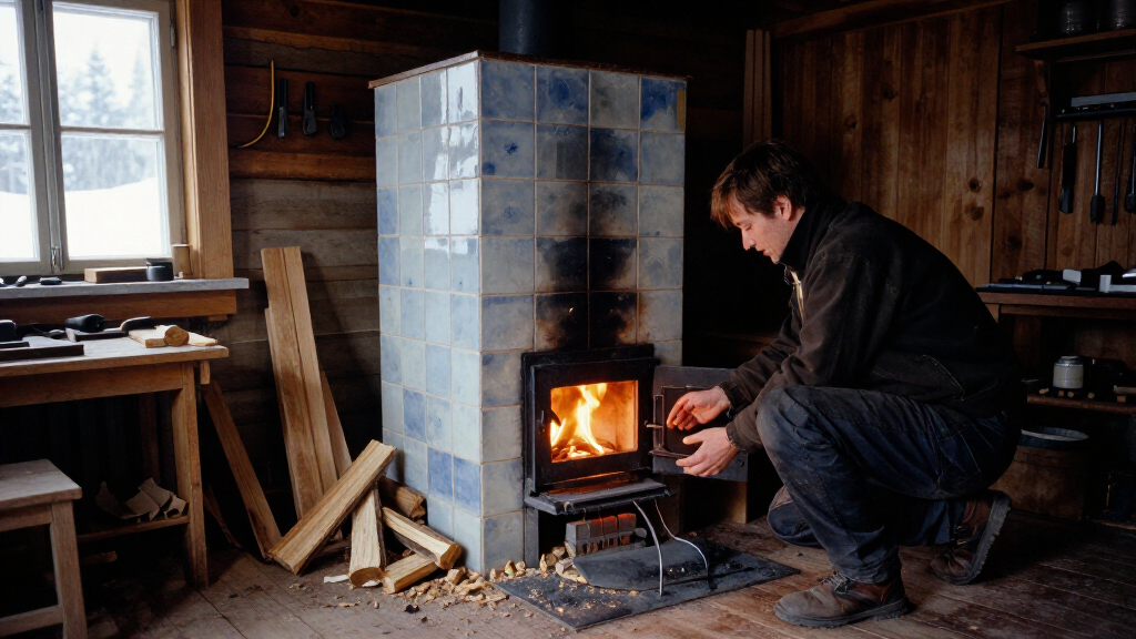 Forget Conventional Woodburners, These Centuries-Old Swedish Ceramic Stoves Aren't Just More Efficient, They Make A Better Design Centerpiece
