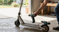 I Electrified My Push Scooter With A Power Drill