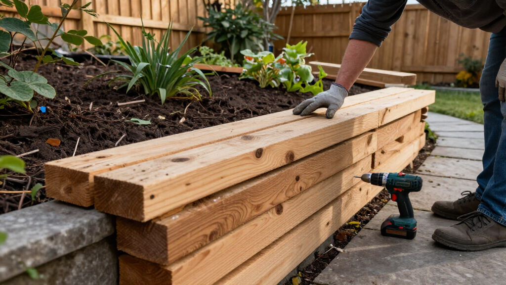 Not Concrete Or Brick: The Retaining Wall Idea To Add Visual Interest & Boost Home Value